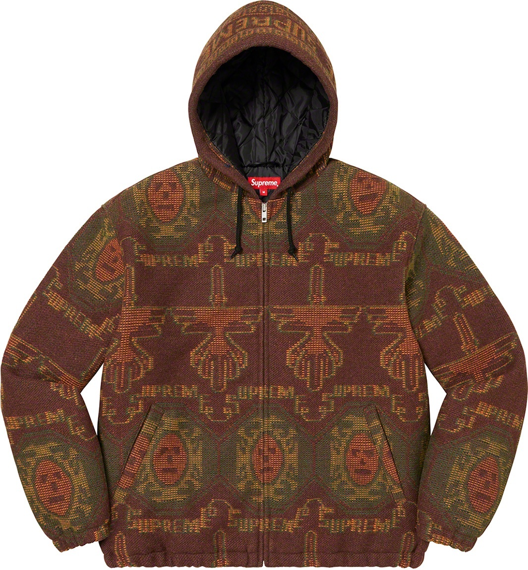 Woven Hooded Jacket view 14